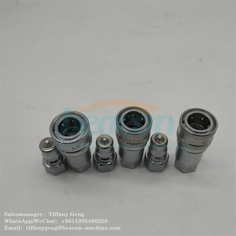 G13-3 High-Temperature Fast Hydraulic Hose Quick Coupler Hydraulic Quick Connect Coupler