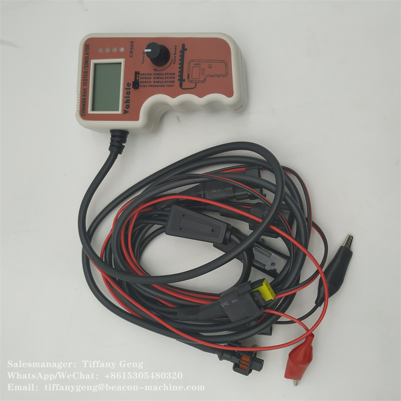 G14-1 CR508 Digital Common Rail Pressure Tester for High-Pressure Pump Engine Diagnostic Tool