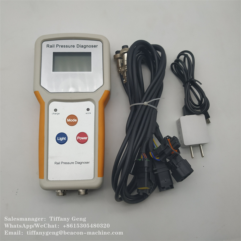 G14-2 High Quality RPD100 Rail Pressure Tester Test Toyota 6-pin Pressure Sensor Dual Rail Pressure