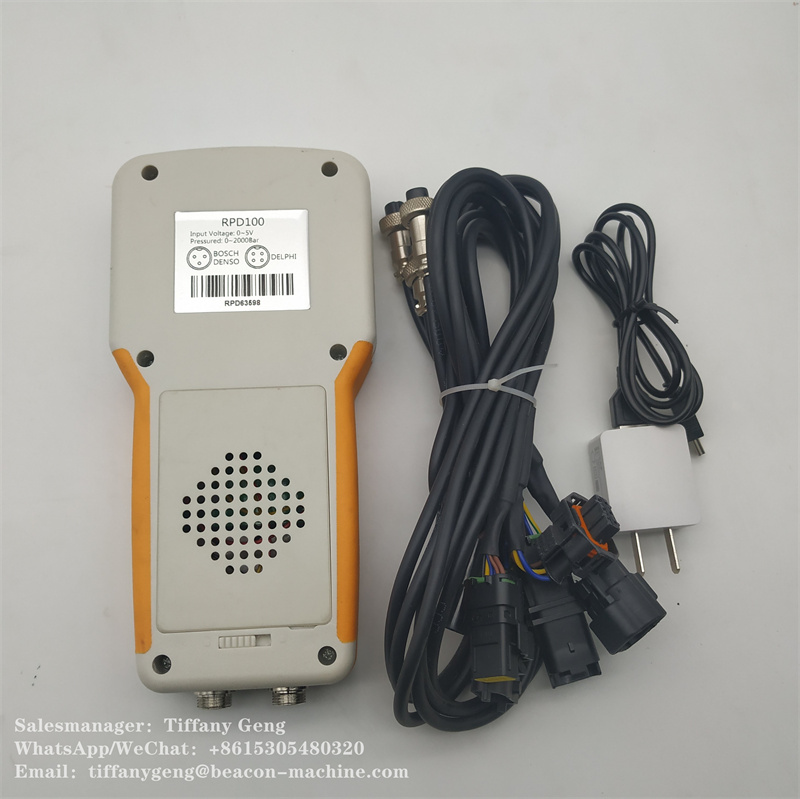 G14-2 High Quality RPD100 Rail Pressure Tester Test Toyota 6-pin Pressure Sensor Dual Rail Pressure