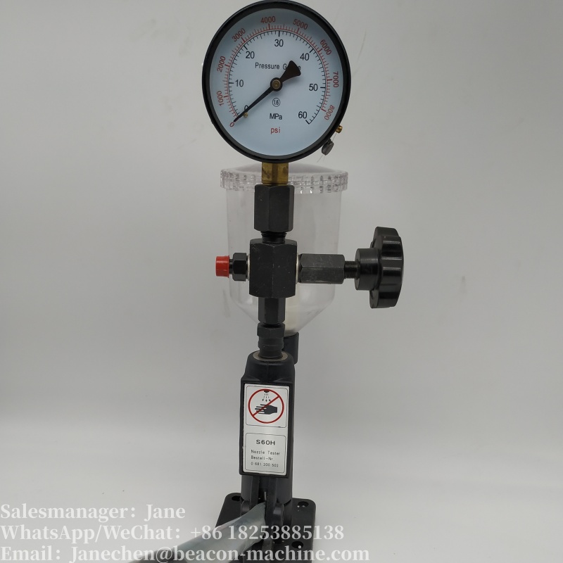 S60H Common Rail Diesel Injector Nozzle Validator Fuel Nozzle Injector Tester