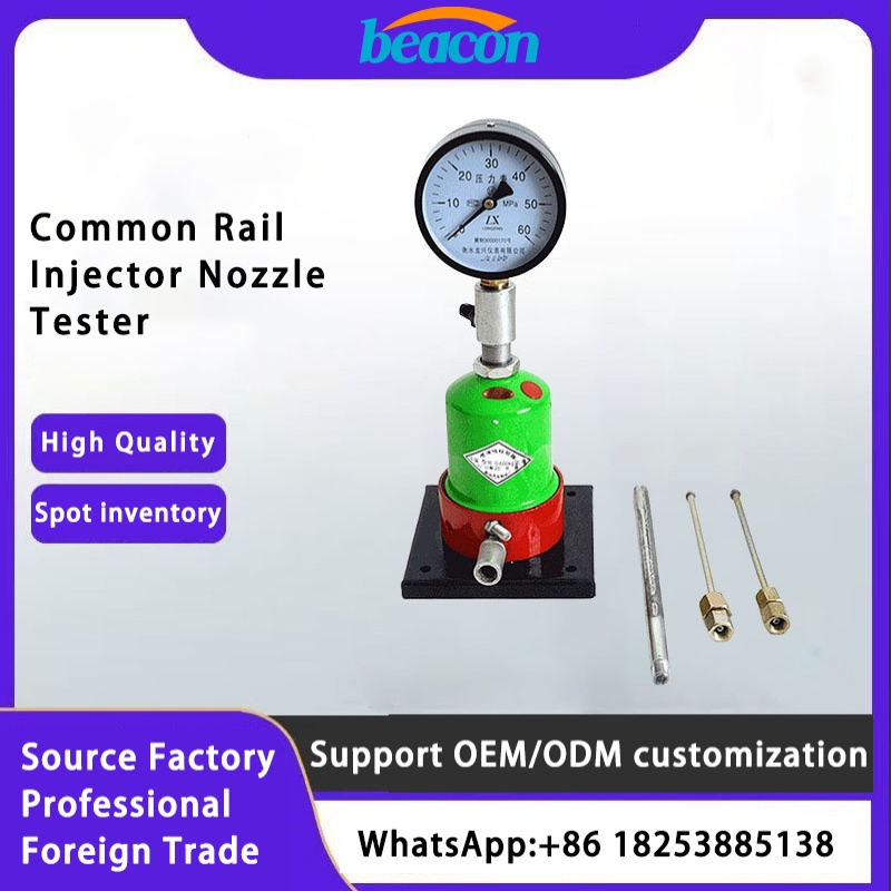 S80H S60H PS400A Diesel Injector Nozzle Calibrator Fuel Nozzle Tester Manual Diesel Booster Pump Work with Common Rail Tester