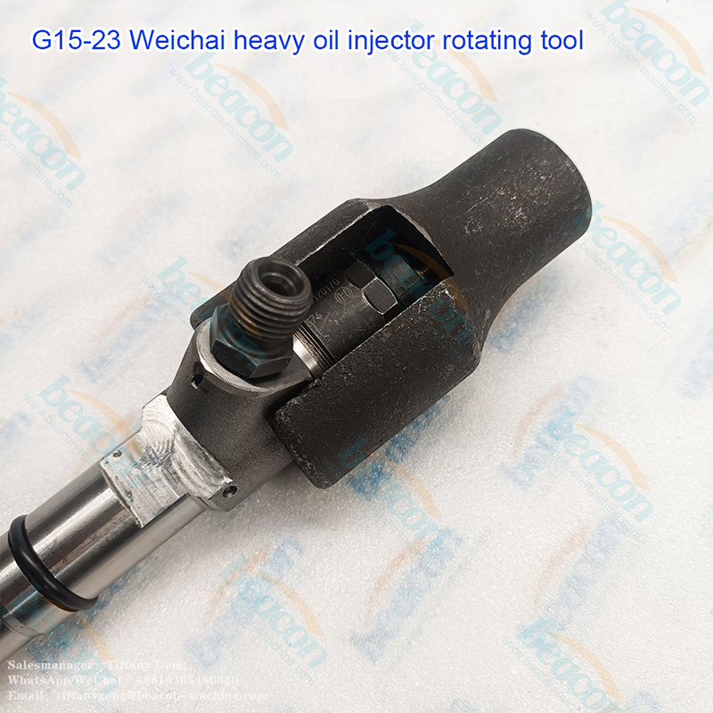 G15-23 Fuel Injector Disassembly Shaking Device Weichai External Common Rail Electric Fuel Injector Vehicle Rotary Tool