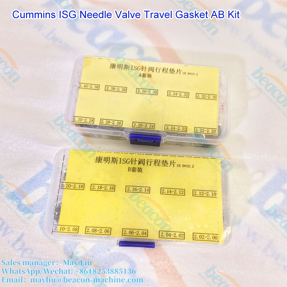 Adjustment Spacer and Adjustment Gaskets AB Kit for Cummins Injectors 