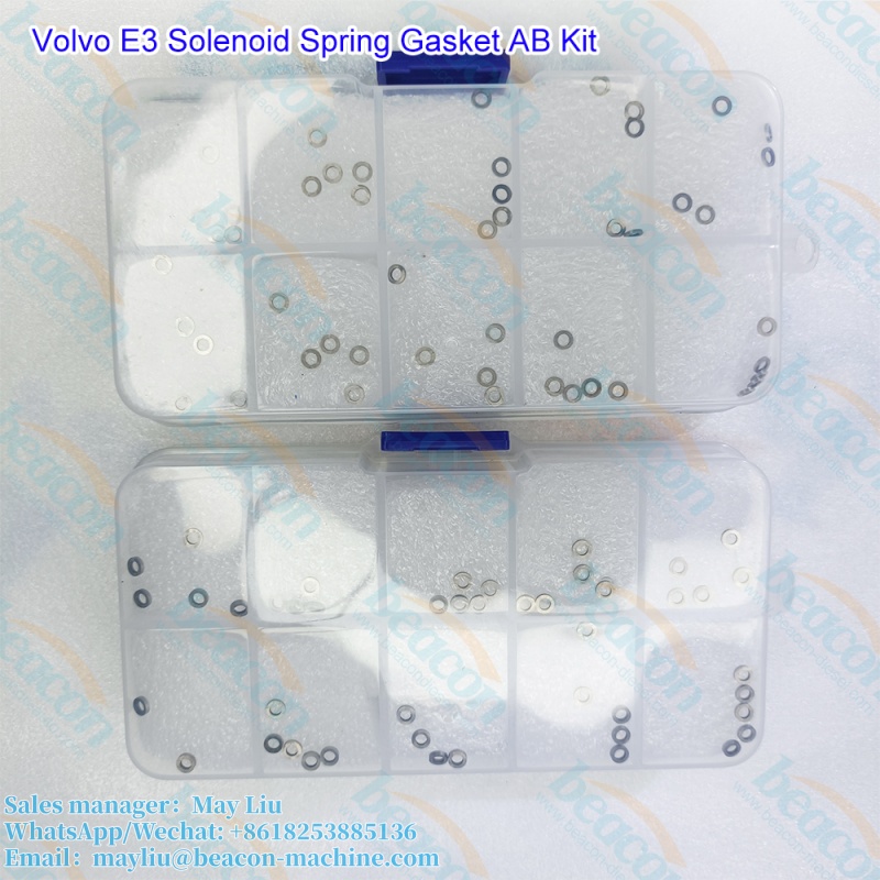 Pump Nozzle Solenoid Spring Adjustment Gasket Adjustment Spacers for Volvo Injectors 