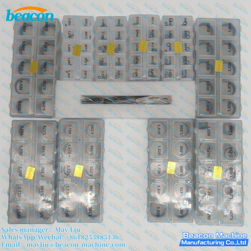 Full Range Of Fuel Injector Flow Rate Adjustment Shims Kit