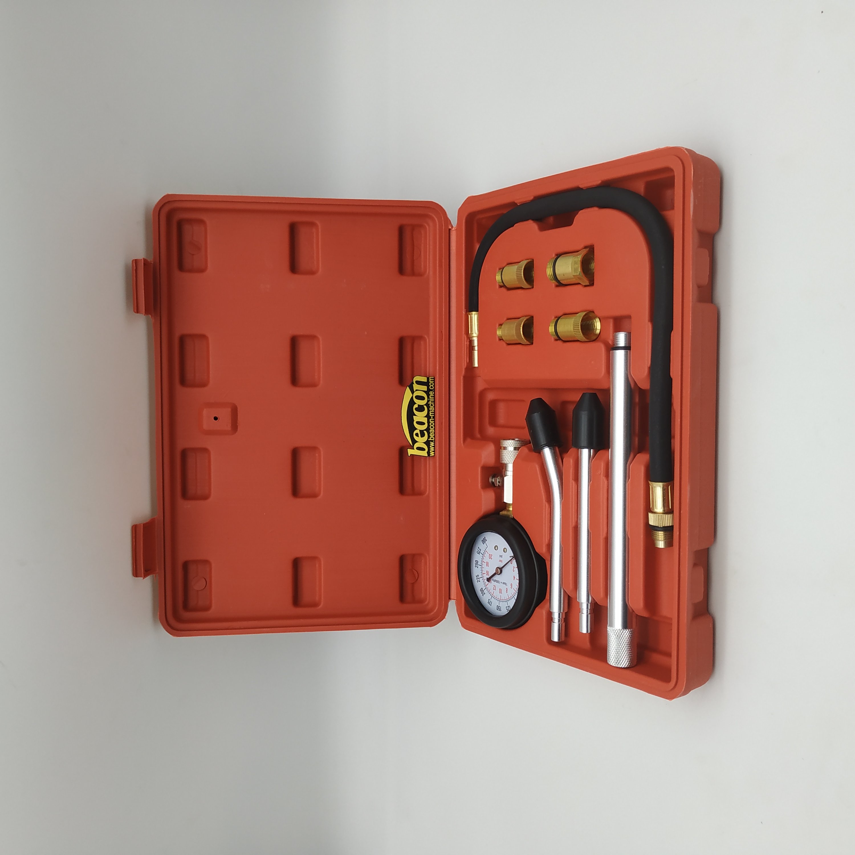 G7-3 Simple Cylinder Pressure Gauge Engine Compression Ttest Set 0-300psi/0-20 bar