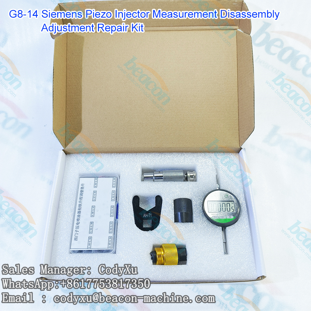 G8-14 Diesel Piezo Injector Disassembly Tools Armature Lift Repair Kit For Siemens 