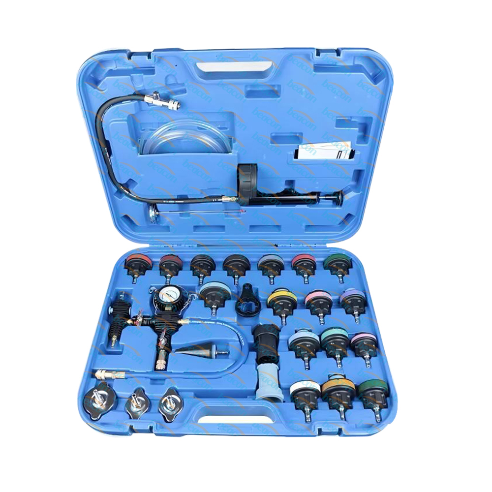 28-Piece Radiator Coolant Pressure Tester and Vacuum Type Cooling System Refill Kit G6-66