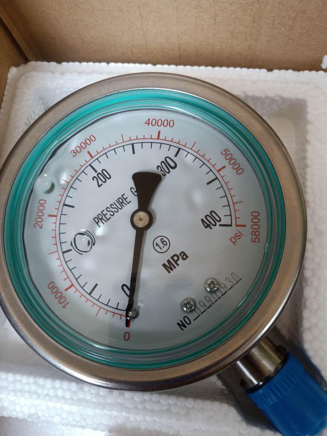 0–400MPa 0-250Mpa High-Pressure Testing Gauge for Fuel Injection Test