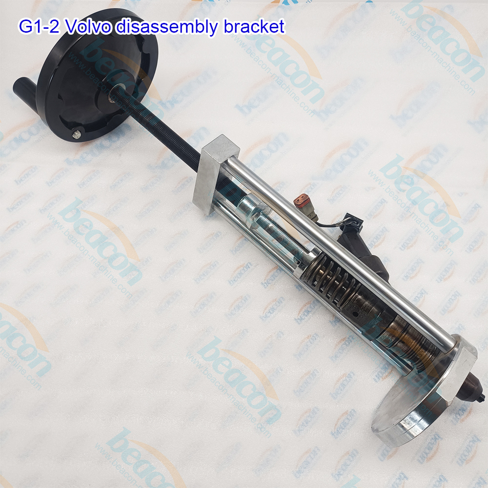 Heavy Duty Diesel Engine Injector Disassembly Stand Bracket for Volvo Workshop Repair