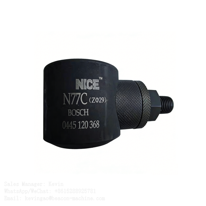 Denso G3 8730 German MAN Bosch Injector Holder Tool CAT Return Oil Device 320D Clamp