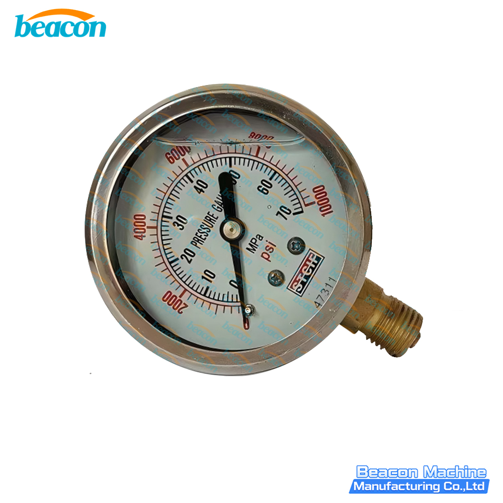 G15-93  10000 psi (70 MPa) pressure gauge