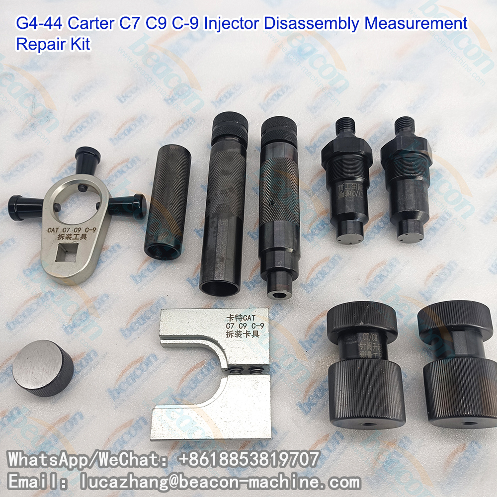 G4-44 Caterpillar C7 C9 C-9 Injector Disassembly Measurement Repair Cat ...