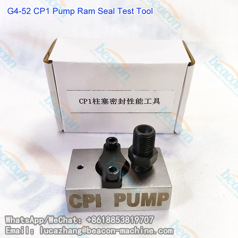 Beacon G4-52 CP1 Pump Ram Seal Test Tool