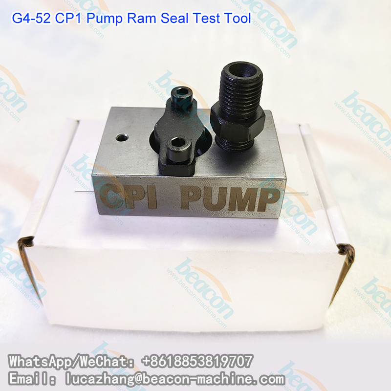 Beacon G4-52 CP1 Pump Ram Seal Test Tool