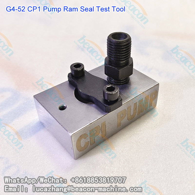 Beacon G4-52 CP1 Pump Ram Seal Test Tool