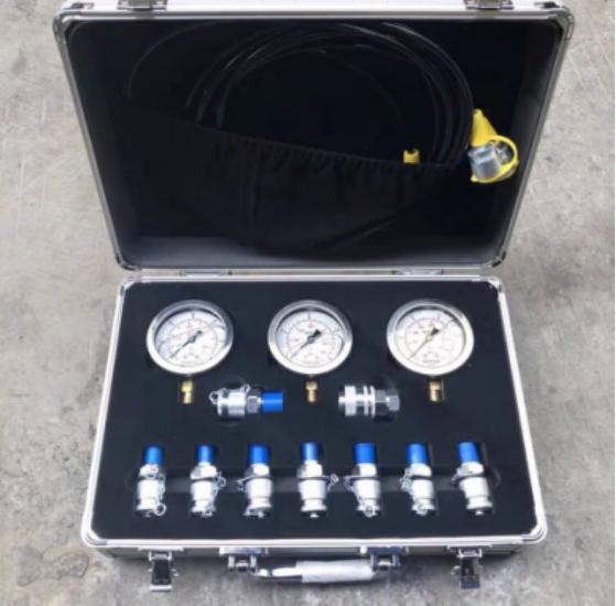 G6-45 Excavator pressure test gauge kit BEACON injector repair tool kit