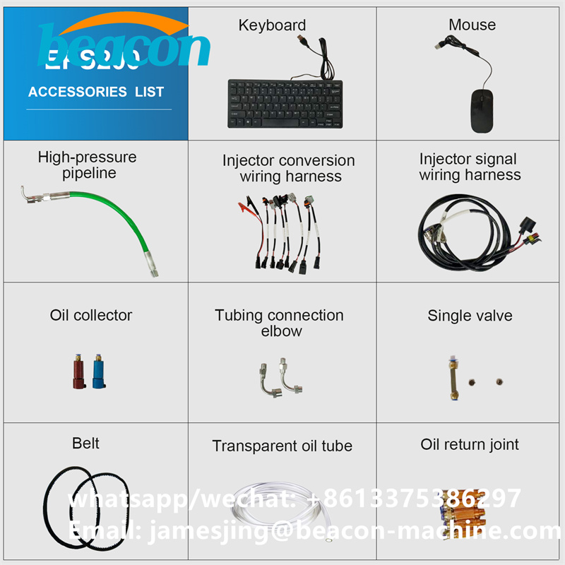 Common Rail Diesel Fuel Injector Test Bench 