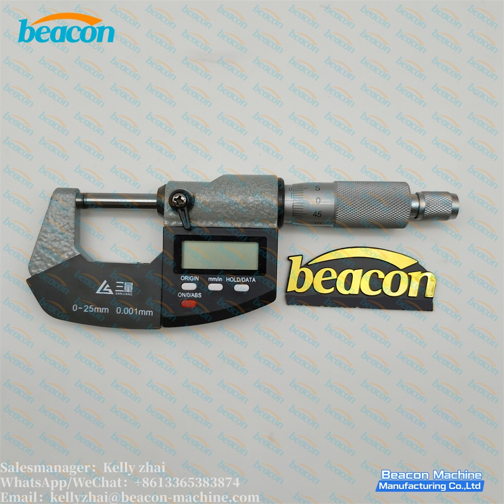 Digital Micrometer Screw Gauge with Scale 0-25mm 