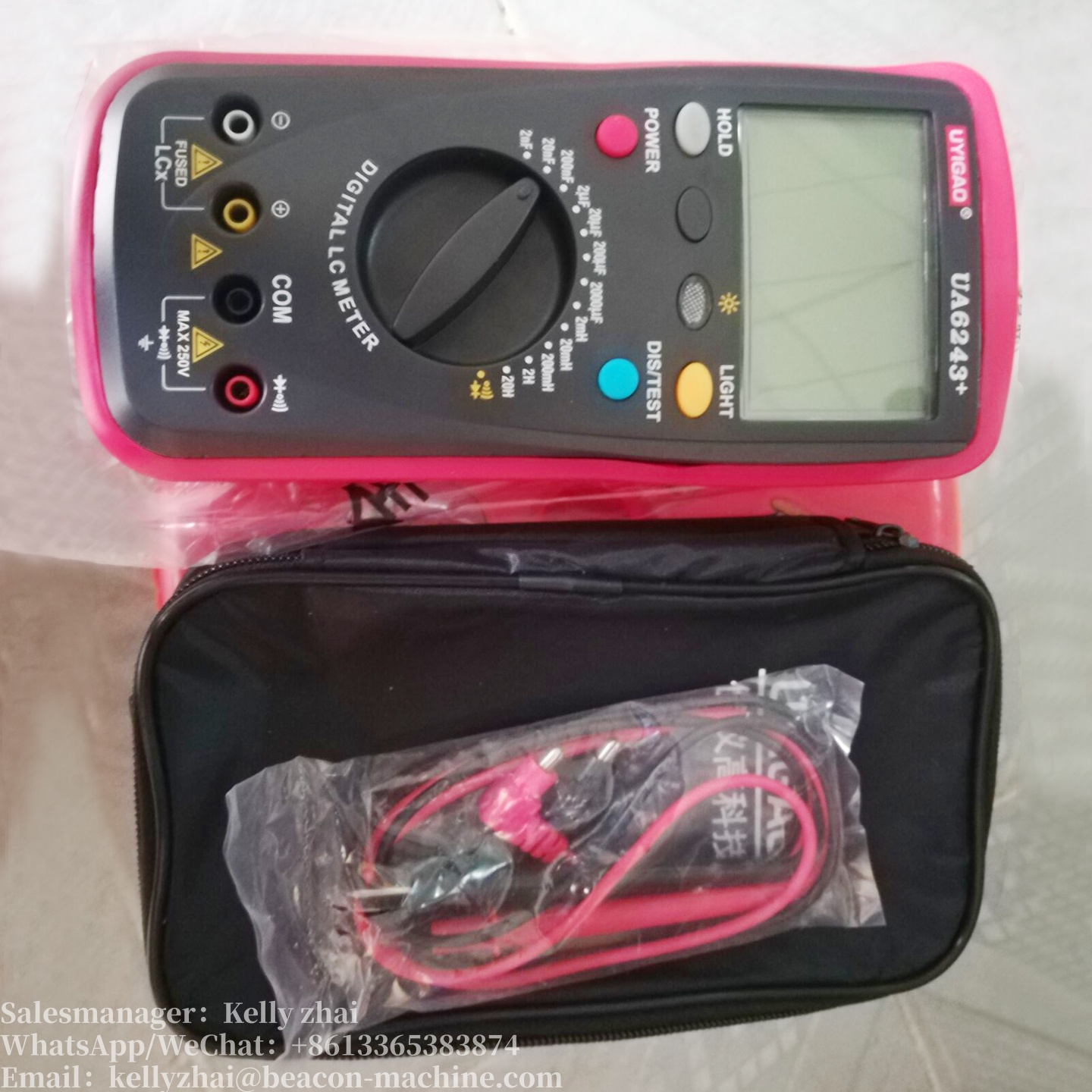 Manual Range High Precision Handheld Multimeter Capacitor Burn Proof Digital Display Multimeters