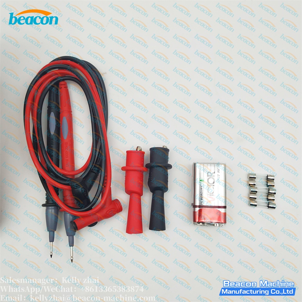 Manual Range High Precision Handheld Multimeter Capacitor Burn Proof Digital Display Multimeters