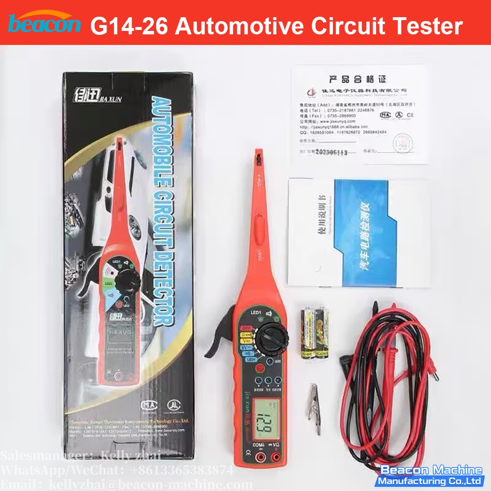 G14-26 Electrical Multi-function Automotive Circuit Tester Power Probe Circuit Tester 